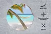 MuchoWow® Mauspad Mousepad Sommer - Palme - Hängematte Produktbild-Vorschau 2
