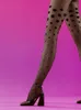 Gepunktete Strumpfhose von Fiore 5 Black Produktbild-Vorschau 2