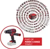 Trapano a percussione a batteria EINHELL PROFESSIONAL TP-CD Anteprima dell’immagine prodotto 5