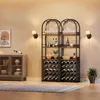 A living room or dining area with a wine rack, cabinet, and artwork. Anteprima dell’immagine prodotto
