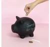 Popisovateľná pokladnička Balvi Oink 25533, čierna Náhľad obrázku produktu 2