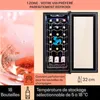 Klarstein Cave a Vin sur Pieds, Caves à Vin de 50L avec une Voir les images du produit 3
