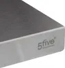 5five Simply Smart Küchenunterlage, Knetbrett, Edelstahl, Anteprima dell’immagine prodotto 2