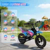 MEGAMOTION MT5 Elektro Motorrad Kinder, 12 Zoll Luftreifen, Produktbild-Vorschau 2