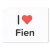 MuchoWow® Mauspad Mousepad Ich liebe - Fien - Mädchen 40x30 Produktbild-Vorschau 1