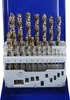 Spiralbohrer Satz 19tlg. HSS-E-CO 1-10mm geschliffen 135° Produktbild-Vorschau 1