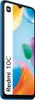 A blue Xiaomi Redmi 10C smartphone is shown in a vertical, slightly angled view against a colorful, abstract background. Náhľad obrázku produktu