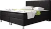 Boxspringbett B1 180x200 cm Webstoff Schwarz Produktbild-Vorschau 1
