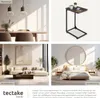 Collage of four images showing a dining room, a side table, a living room, and a bedroom, with product text below. Náhled obrázku produktu