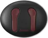A pair of black and red wireless earbuds in their charging case. Anteprima dell’immagine prodotto