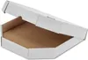 Weiße Kartons für Pizza 260 x 260 x 40 mm Produktbild-Vorschau 2