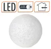 XL LED-lichtbol warmwit, met parelmoerlook, op batterijen, Productafbeelding-voorbeeld 2