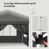 WOLTU Pavillon, mit 6 Seitenwänden, 3x6 Pop Up, wetterfest, Produktbild-Vorschau 7