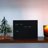 BoxClock Black Edition – LED Wortuhr für Tisch & Wand – Produktbild-Vorschau 5