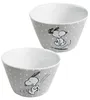 The Peanuts Schüssel Snoopy - Müslischale Schale Grau mit Produktbild-Vorschau 1