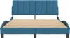 vidaXL Bettgestell ohne Matratze "Hanko" Blau 120x200 cm Produktbild-Vorschau 5