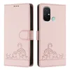 Leder Hülle für Xiaomi Redmi 12C /Redmi 11A Süße Katze Flip Produktbild-Vorschau 2