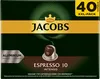 A product box for Jacobs Espresso 10 Intenso coffee capsules. Produktbild-Vorschau