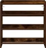 vidaXL Portascarpe in rovere affumicato 60x25x62 cm Anteprima dell’immagine prodotto 4