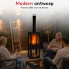 BBQ Collection Houtkachel met Schoorsteen - Tuinhaard 194 x Productafbeelding-voorbeeld 7