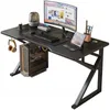 A gaming desk setup with a computer, monitor, laptop, and accessories. Náhled obrázku produktu