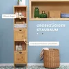 kleankin Badezimmerschrank, Hochschrank, Badschrank, Produktbild-Vorschau 4