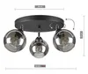 LUXOLAR Led Deckenleuchte 3 flammig, Deckenlampe Schwenkbar Produktbild-Vorschau 2