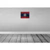 vianmo Blechschild 30x40 cm Laos Flagge Fahne Wappen Produktbild-Vorschau 2