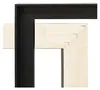 2 SCHATTENFUGENRAHMEN für KEILRAHMEN 50x50cm schwarz | Produktbild-Vorschau 6