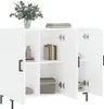 vidaXL Sideboard Weiß 90x34x80 cm Holzwerkstoff Produktbild-Vorschau 4