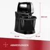 Handmixer mit rotierendem Schüsselset schwarz MPM MMR-20Z/C Produktbild-Vorschau 6