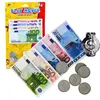 Set speelgoedgeld eurobankbiljetten munten euro hanger Productafbeelding-voorbeeld 1
