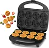 YASHE Multi Mini Waffelmaker, Bereitet 8 x 5 cm Kleine Produktbild-Vorschau 1
