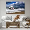 Bild auf Leinwand - Leinwandbild - Ozean Landschaft Auto - Produktbild-Vorschau 6