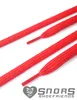 SNORS Schnürsenkel flach - ROT - 6mm - 240cm Produktbild-Vorschau 2