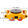 SucceBuy Machinery Skate Dolly: carrello industriale da Anteprima dell’immagine prodotto 8