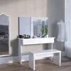 Schminktisch Vicco Azur Weiß 120 cm ohne Spiegel, Model Produktbild-Vorschau 4