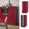Vorratsschrank Vicco R-Line Rot Hochglanz 60 cm, Model Produktbild-Vorschau 2