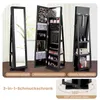 COSTWAY Armoire à bijoux, armoire à glace avec miroir Voir les images du produit 6