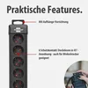 Brennenstuhl -Line Steckdosenleiste 6-fach schwarz 3m Produktbild-Vorschau 34