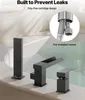 Robinet de baignoire romain VEVOR à 3 trous, kit robinet de Voir les images du produit 5