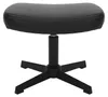 riess-ambiente Hocker VOGUE 45cm schwarz Kunstleder Metall Produktbild-Vorschau 5