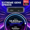 Crucial T705 1TB SSD M.2 PCIe Gen5 NVMe Produktbild-Vorschau 2
