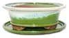 Bonsai-Schale mit Unterteller Gr. 4 Sonderglasur mit edlem Produktbild-Vorschau 1