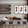 Hiazurm Matratze 90x190, 7-Zonen Federkernmatratze mit Produktbild-Vorschau 5