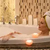 Relaxdays LED Kerzen, 3er Set, mit Timerfunktion, Produktbild-Vorschau 3
