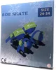 junior-Gleiteisen einstellbar Stahl schwarz/blau mt 24/34 Produktbild-Vorschau 3