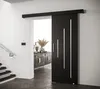 MEBLE KRYSPOL Salwador Y Schiebetür, 80x204 cm, Schwarz , Produktbild-Vorschau 2