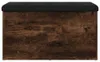 vidaXL Lavica s úložným priestorom údený dub 82x42x45 cm Náhľad obrázku produktu 5