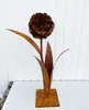 3D Pusteblume mit 1 Blüte 90 cm Edelrost Gartendeko Produktbild-Vorschau 3